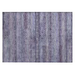 Machine Washable Indoor/Outdoor Chantille ACN2029 Plum 1'8" x 2'6" Rug