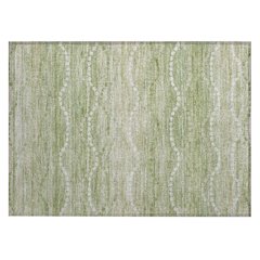 Machine Washable Indoor/Outdoor Chantille ACN2030 Sage 1'8" x 2'6" Rug