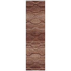 Machine Washable Indoor/Outdoor Chantille ACN2031 Paprika 2'3" x 7'6" Runner Rug