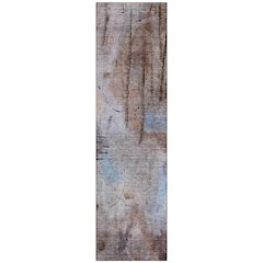 Machine Washable Indoor/Outdoor Chantille ACN2032 Taupe 2'3" x 7'6" Runner Rug