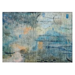 Machine Washable Indoor/Outdoor Chantille ACN2032 Teal 1'8" x 2'6" Rug