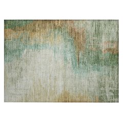 Machine Washable Indoor/Outdoor Chantille ACN2041 Aloe 1'8" x 2'6" Rug