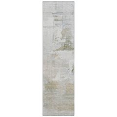 Machine Washable Indoor/Outdoor Chantille ACN2044 Linen 2'3" x 7'6" Runner Rug