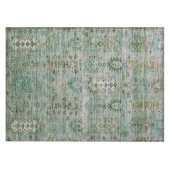 Machine Washable Indoor/Outdoor Chantille ACN2047 Sage 1'8" x 2'6" Rug