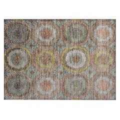 Machine Washable Indoor/Outdoor Chantille ACN2050 Sage 1'8" x 2'6" Rug
