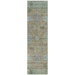 Machine Washable Indoor/Outdoor Chantille ACN2052 Brown 2'3" x 7'6" Runner Rug