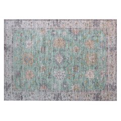Machine Washable Indoor/Outdoor Chantille ACN2052 Mint 1'8" x 2'6" Rug