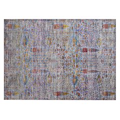 Machine Washable Indoor/Outdoor Chantille ACN2053 Blue 1'8" x 2'6" Rug