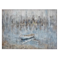 Machine Washable Indoor/Outdoor Chantille ACN2056 Blue 1'8" x 2'6" Rug