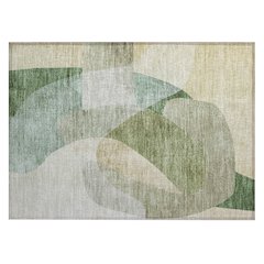Machine Washable Indoor/Outdoor Chantille ACN2057 Aloe 1'8" x 2'6" Rug
