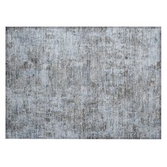 Machine Washable Indoor/Outdoor Chantille ACN2061 Blue 1'8" x 2'6" Rug