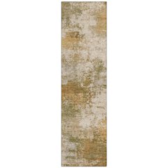 Machine Washable Indoor/Outdoor Chantille ACN2064 Copper 2'3" x 7'6" Runner Rug