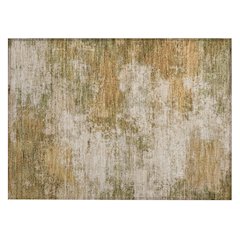 Machine Washable Indoor/Outdoor Chantille ACN2064 Copper 1'8" x 2'6" Rug