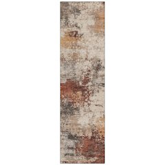 Machine Washable Indoor/Outdoor Chantille ACN2064 Paprika 2'3" x 7'6" Runner Rug