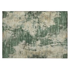 Machine Washable Indoor/Outdoor Chantille ACN2066 Fern 1'8" x 2'6" Rug