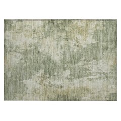 Machine Washable Indoor/Outdoor Chantille ACN2066 Sage 1'8" x 2'6" Rug