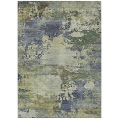 Machine Washable Indoor/Outdoor Chantille ACN2067 Purple 2'6" x 3'10" Rug