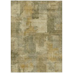 Machine Washable Indoor/Outdoor Chantille ACN2069 Khaki 2'6" x 3'10" Rug