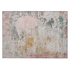 Machine Washable Indoor/Outdoor Chantille ACN2070 Pink 1'8" x 2'6" Rug