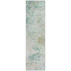 Machine Washable Indoor/Outdoor Chantille ACN2070 Putty 2'3" x 7'6" Runner Rug