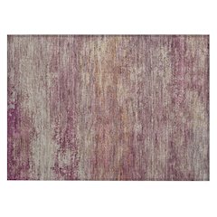 Machine Washable Indoor/Outdoor Chantille ACN2071 Merlot 1'8" x 2'6" Rug