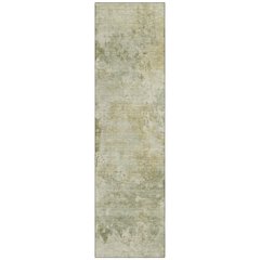 Machine Washable Indoor/Outdoor Chantille ACN2073 Sage 2'3" x 7'6" Runner Rug