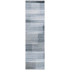 Machine Washable Indoor/Outdoor Chantille ACN2082 Denim 2'3" x 7'6" Runner Rug