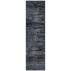 Machine Washable Indoor/Outdoor Chantille ACN2083 Charcoal 2'3"x7'6" Runner Rug