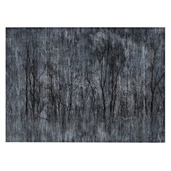 Machine Washable Indoor/Outdoor Chantille ACN2083 Charcoal 1'8" x 2'6" Rug