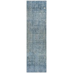 Machine Washable Indoor/Outdoor Chantille ACN2088 Blue 2'3" x 7'6" Runner Rug