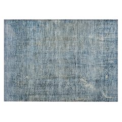 Machine Washable Indoor/Outdoor Chantille ACN2088 Blue 1'8" x 2'6" Rug