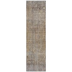 Machine Washable Indoor/Outdoor Chantille ACN2088 Brown 2'3" x 7'6" Runner Rug