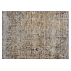 Machine Washable Indoor/Outdoor Chantille ACN2088 Brown 1'8" x 2'6" Rug