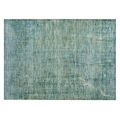 Machine Washable Indoor/Outdoor Chantille ACN2088 Teal 1'8" x 2'6" Rug
