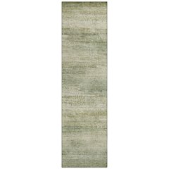 Machine Washable Indoor/Outdoor Chantille ACN2089 Aloe 2'3" x 7'6" Runner Rug