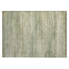 Machine Washable Indoor/Outdoor Chantille ACN2089 Aloe 1'8" x 2'6" Rug