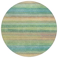 Machine Washable Indoor/Outdoor Chantille ACN2093 Aloe 8' x 8' Round Rug