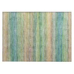 Machine Washable Indoor/Outdoor Chantille ACN2093 Aloe 1'8" x 2'6" Rug
