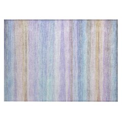 Machine Washable Indoor/Outdoor Chantille ACN2093 Lavender 1'8" x 2'6" Rug