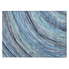 Machine Washable Indoor/Outdoor Chantille ACN2094 Blue 1'8" x 2'6" Rug