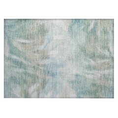 Machine Washable Indoor/Outdoor Chantille ACN2096 Sky 1'8" x 2'6" Rug