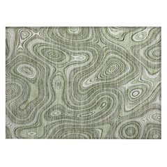 Machine Washable Indoor/Outdoor Chantille ACN2097 Aloe 1'8" x 2'6" Rug