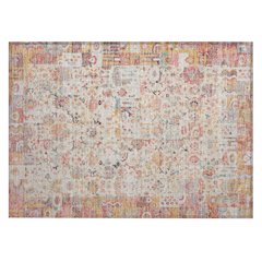 Machine Washable Indoor/Outdoor Chantille ACN2099 Pink 1'8" x 2'6" Rug