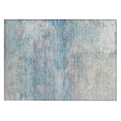 Machine Washable Indoor/Outdoor Chantille ACN2100 Aqua 1'8" x 2'6" Rug