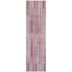 Machine Washable Indoor/Outdoor Chantille ACN2102 Blush 2'3" x 7'6" Runner Rug
