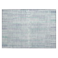 Machine Washable Indoor/Outdoor Chantille ACN2102 Mint 1'8" x 2'6" Rug