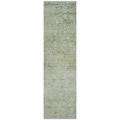 Machine Washable Indoor/Outdoor Chantille ACN2103 Aloe 2'3" x 7'6" Runner Rug