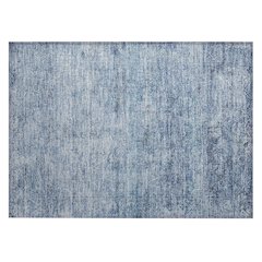Machine Washable Indoor/Outdoor Chantille ACN2103 Blue 1'8" x 2'6" Rug