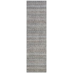 Machine Washable Indoor/Outdoor Chantille ACN2105 Brown 2'3" x 7'6" Runner Rug