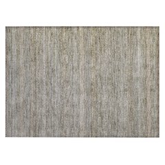 Machine Washable Indoor/Outdoor Chantille ACN2105 Khaki 1'8" x 2'6" Rug